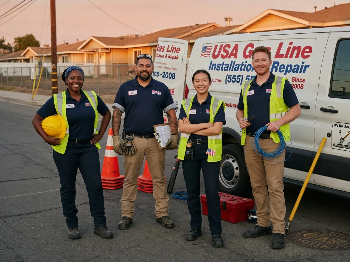 Gas Line Installation company in Barhamsville, VA